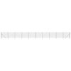 vidaXL Cl&ocirc;ture en treillis m&eacute;tallique anthracite 2,2x25 m