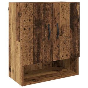 vidaXL Armoire Murale 60 x 31 x 70 cm Bois d'ing&eacute;nierie Bois ancien