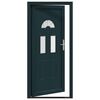 vidaXL Porte d'entr&eacute;e Blanc 98x208 cm PVC
