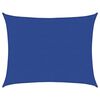vidaXL Voile d'ombrage 160 g/m&sup2; rectangulaire bleu 6x8 m PEHD