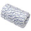 vidaXL Corde de bateau Blanc 2 mm 500 m Polypropylène