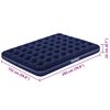 Best Way Matelas &agrave; Air Bleu 203 x 152 x 22 cm PVC