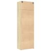 vidaXL Armoire de rangement chêne sonoma 70x42,5x225 cm