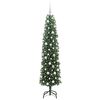 vidaXL Sapin de No&euml;l artificiel Vert 180 cm PVC et acier et plastique