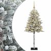 vidaXL Arbre de No&euml;l Artificiel avec Boule 120 cm 150 LED Blanc chaud