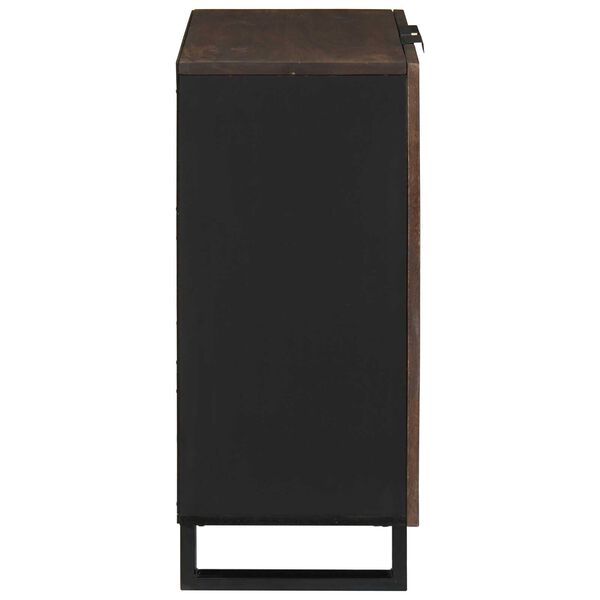 vidaXL Buffet Marron 60 x 33.5 x 75 cm Bois de manguier massif