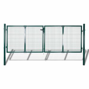 vidaXL Grille de portail/clôture/mur en filet 300x75 cm