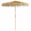 vidaXL Parasol en bambou avec toit en feuille de bananier 270 cm
