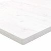 vidaXL Dessus de table blanc 100x50x2,5 cm bois de pin massif