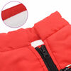 vidaXL Manteau pour chien Rouge L36 Fleece et Polyester