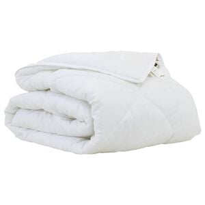 vidaXL Couette 200 x 135 x 4 cm Non Polyester Blanc Respirant