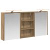 vidaXL Ensemble de Meubles de Salle de Bain 3 pcs 126 x 16 x 62.5 cm
