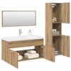 vidaXL Ensemble de meubles salle de bain 4 pcs bois d'ingénierie
