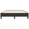 vidaXL Cadre de lit sans matelas noir 120x220 cm velours