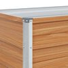 vidaXL Jardini&egrave;re sur&eacute;lev&eacute;e Marron Clair 100 x 40 x 45 cm