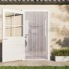 vidaXL Rideau de porte transparent 300 mmx2,6 mm 10 m PVC