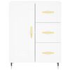 vidaXL Buffet blanc 69,5x34x90 cm bois d'ing&eacute;nierie
