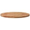 vidaXL Dessus de table rond &Oslash;90x4 cm bois massif d'acacia