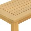 vidaXL Table console de jardin Acacia clair 80 x 35 x 75 cm
