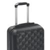 vidaXL Valise rigide Noir ABS