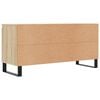 vidaXL Meuble TV chêne sonoma 104x35x50 cm bois d'ingénierie