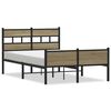 vidaXL Cadre de lit sans matelas ch&ecirc;ne sonoma 120x190 cm