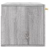 vidaXL Armoire murale sonoma gris 80x36,5x35 cm bois d'ing&eacute;nierie
