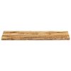 vidaXL Dessus de table bord vivant 110x40x3,8 cm bois de manguier brut
