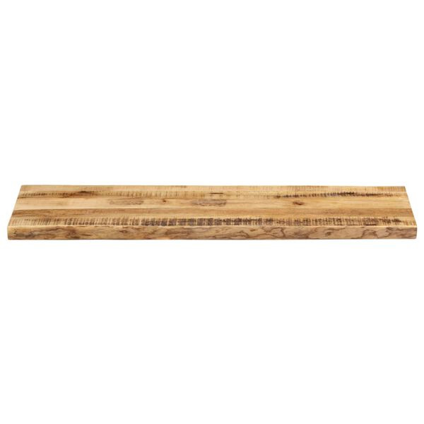 vidaXL Dessus de table bord vivant 110x40x3,8 cm bois de manguier brut