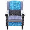 vidaXL Fauteuil avec design de patchwork Tissu