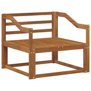 vidaXL Sofa de milieu ext&eacute;rieur Bois d'Acacia Massif Naturel