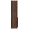 vidaXL Buffet haut ch&ecirc;ne marron 92x33x140 cm bois d'ing&eacute;nierie