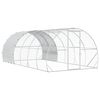 vidaXL Poulailler Argent&eacute; 600 x 300 x 200 cm Acier galvanis&eacute;