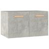 vidaXL Armoire murale Gris b&eacute;ton 60x36,5x35 cm Bois d'ing&eacute;nierie
