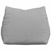 vidaXL Coussin de Dos Gris nuage 45 x 20 x 35 cm tissu