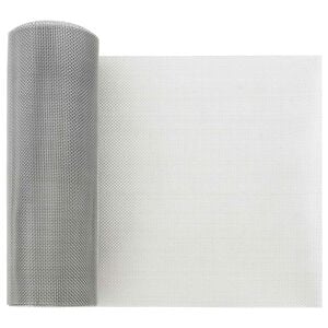 vidaXL &Eacute;cran en maille 18 mesh 20 x 1000 cm Acier Inox 304 Argent&eacute;