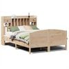 vidaXL Lit biblioth&egrave;que sans matelas 160x200 cm bois massif de pin