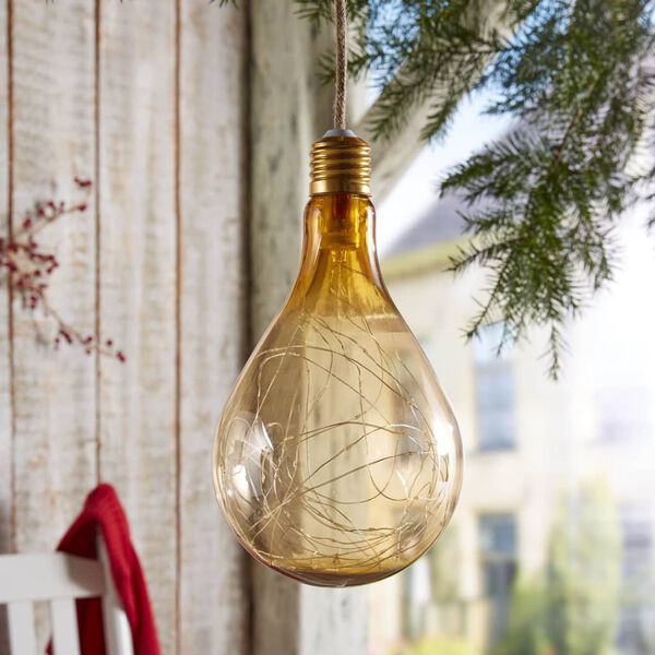 Luxform Lighting Guirlande lumineuse &agrave; LED sur pile PS160 Transparent