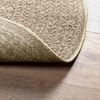 vidaXL Tapis ZIZUR beige &Oslash; 90 cm aspect de jute int&eacute;rieur et ext&eacute;rieur