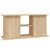 vidaXL Support d'aquarium Ch&ecirc;ne Sonoma 121x41x58 cm Bois d'ing&eacute;nierie