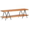 vidaXL Meuble TV 160x40x50 cm Bois d'acacia solide