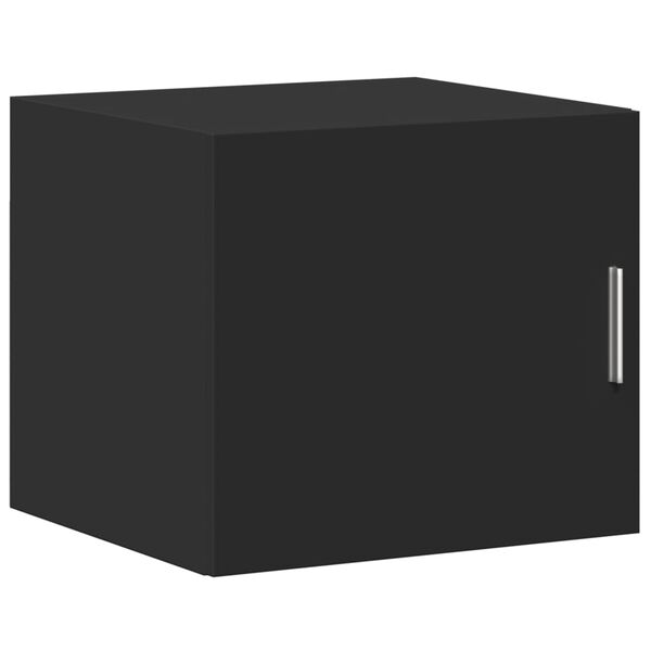 vidaXL Armoire murale noir 45x42,5x40 cm bois d'ing&eacute;nierie