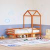 vidaXL Toit de lit pour enfants 108x70x176,5 cm bois de pin massif