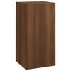 vidaXL Meuble TV Ch&ecirc;ne marron 30,5x30x60 cm Bois d'ing&eacute;nierie