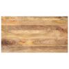 vidaXL Dessus de table 100x60x2,5cm rectangulaire bois massif manguier