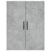 vidaXL Armoire murale gris b&eacute;ton 69,5x34x90 cm bois d'ing&eacute;nierie