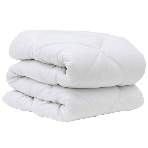 vidaXL Duvet d'hiver Blanc 240 x 222 x 5 cm Polyester