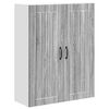 vidaXL Armoire de cuisine Gris Sonoma 80 x 31 x 100 cm