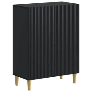 vidaXL Meuble de Rangement de Salle de Bain ARNHEM Noir