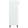 vidaXL Armoire à chaussures Blanc 60x35x105 cm Bois d'ingénierie
